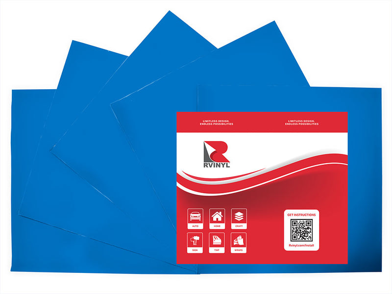 Avery SC950 Pantone Process Blue C Opaque Craft Vinyl Sheet Pack