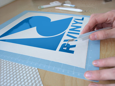 Avery SC950 Impact Blue Opaque Craft Sheets