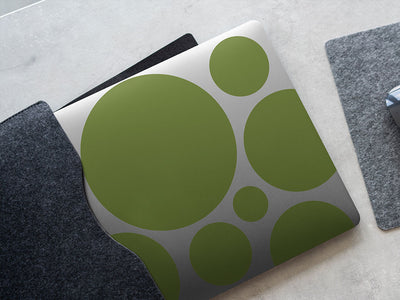 Avery SC950 Olive Green Opaque DIY Laptop Stickers