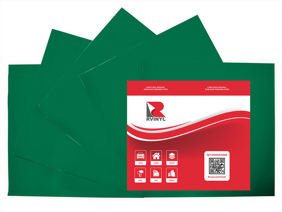 Avery SC950 Green Opaque Craft Vinyl Sheet Pack