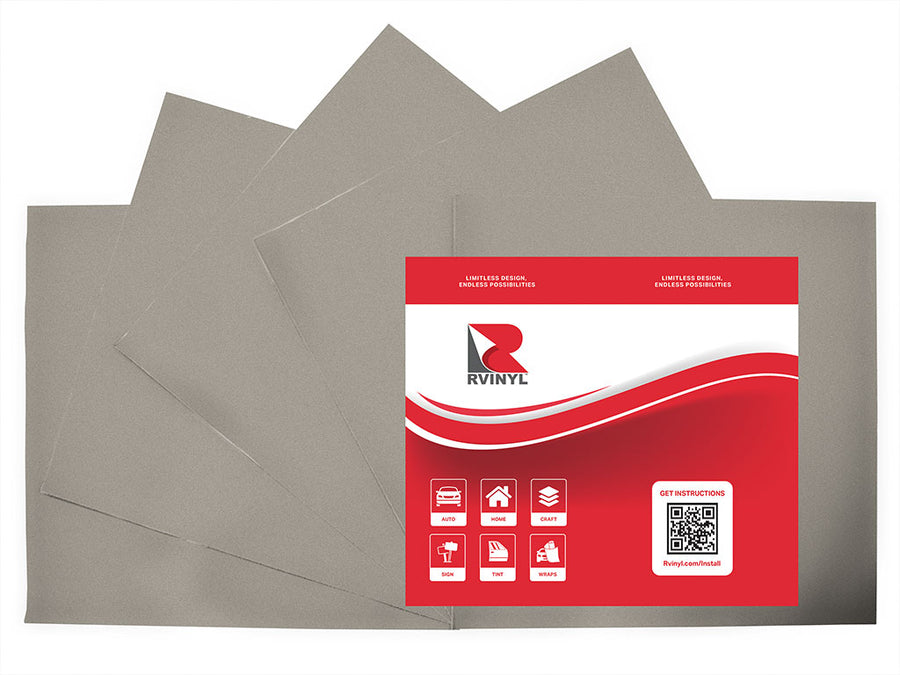 Avery SC950 Pewter Metallic Craft Vinyl Sheet Pack