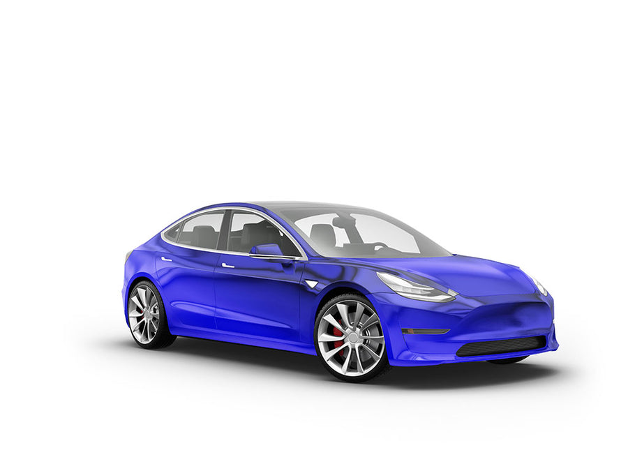 Avery Dennison SF 100 Blue Chrome Car Wraps