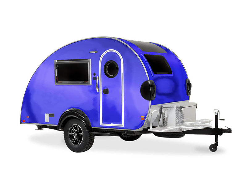 Avery Dennison SF 100 Blue Chrome Do-It-Yourself Truck Camper Wraps