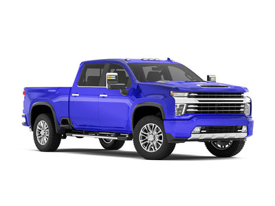 Avery Dennison SF 100 Blue Chrome Truck Wraps