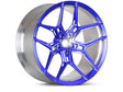 Avery Dennison™ SF 100 Blue Chrome Vinyl Rim Wrap