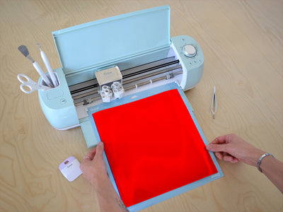 Avery SF100 Red Fluorescent Cricut Compatible Vinyl