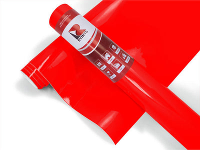 Avery SF100 Red Fluorescent Craft Vinyl Roll