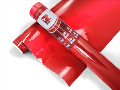 Avery Dennison SF 100 Red Chrome Kitchen Cabinet Wrap Color Film