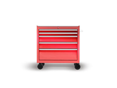Avery Dennison SF 100 Red Chrome DIY Tool Cabinet Wraps