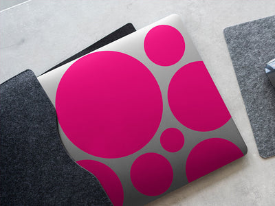 Avery SF100 Magenta Fluorescent DIY Laptop Stickers