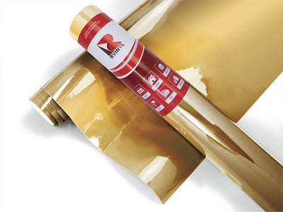 Avery Dennison SF 100 Gold Chrome Scooter Wrap Color Film