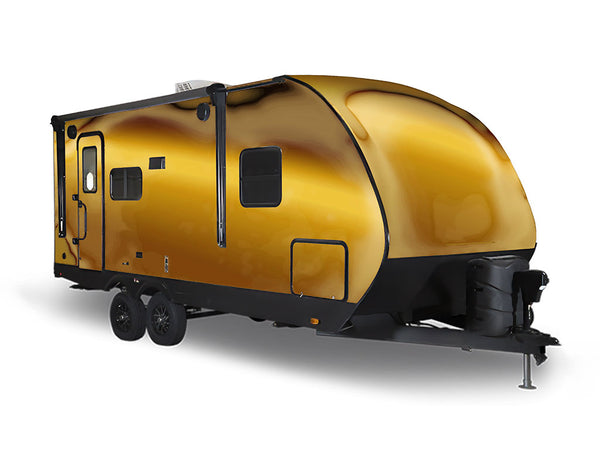 Avery Dennison™ SF 100 Gold Chrome Travel Trailer Wraps