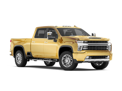 Avery Dennison SF 100 Gold Chrome Truck Wraps
