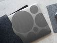 Avery SF100 Brushed Chrome Metalized DIY Laptop Stickers