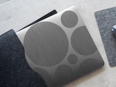 Avery SF100 Brushed Chrome Metalized DIY Laptop Stickers