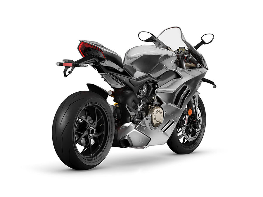 Avery Dennison SF 100 Silver Chrome DIY Motorcycle Wraps