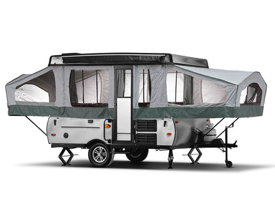 Avery Dennison SF 100 Silver Chrome Pop-Up Camper
