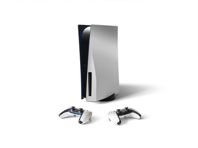 Avery SF100 Chrome Mirror Metalized Sony PS5 DIY Skin