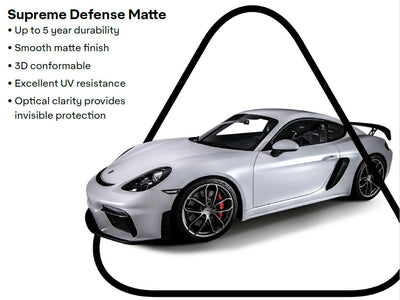 Avery Dennison Supreme Defense Matte PPF Vehicle Wrapping Film