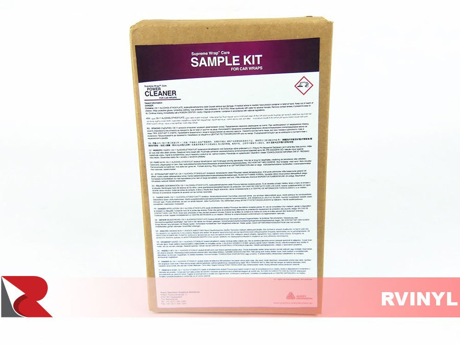 Avery Dennison Supreme Wrap Care For DIY Wrap Film Detailing