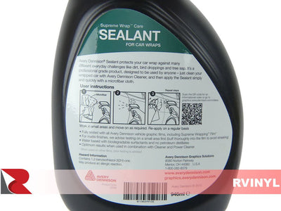 Avery Dennison Wrap Film Aftercare Sealant