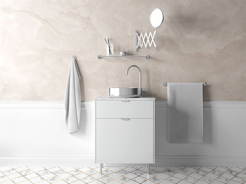 Avery Dennison™ SW900 Gloss White Bathroom Cabinet Wraps