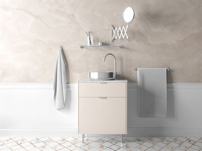 Avery Dennison™ SW900 Gloss White Pearl Bathroom Cabinet Wraps