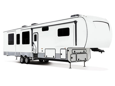 Avery Dennison SW900 Satin White Do-It-Yourself 5th Wheel Travel Trailer Wraps