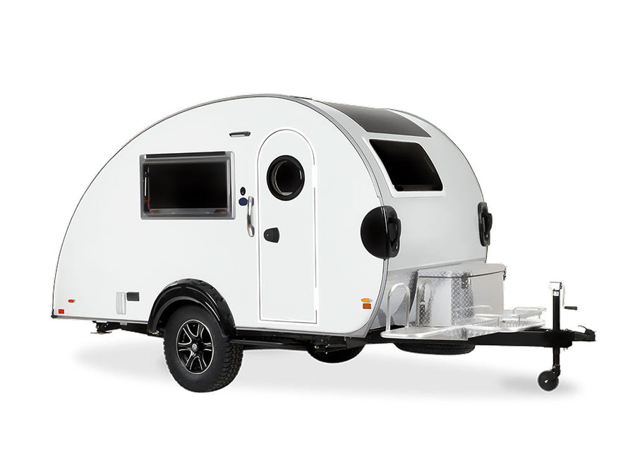 Avery Dennison SW900 Satin White DIY Tear Drop Trailer Wraps