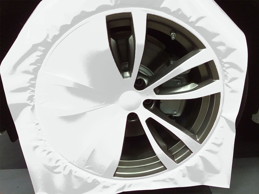 Avery Dennison™ SW900 Satin White Custom Wheel Installation Process