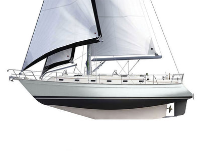 Avery Dennison SW900 Diamond White Customized Cruiser Boat Wraps
