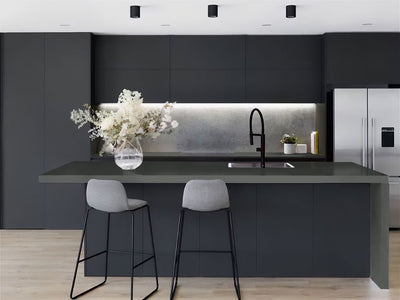 Avery Dennison™ SW900 Matte Black Kitchen Countertop Wraps