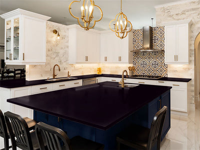 Avery Dennison SW900 Gloss Black DIY Kitchen Counter Wraps