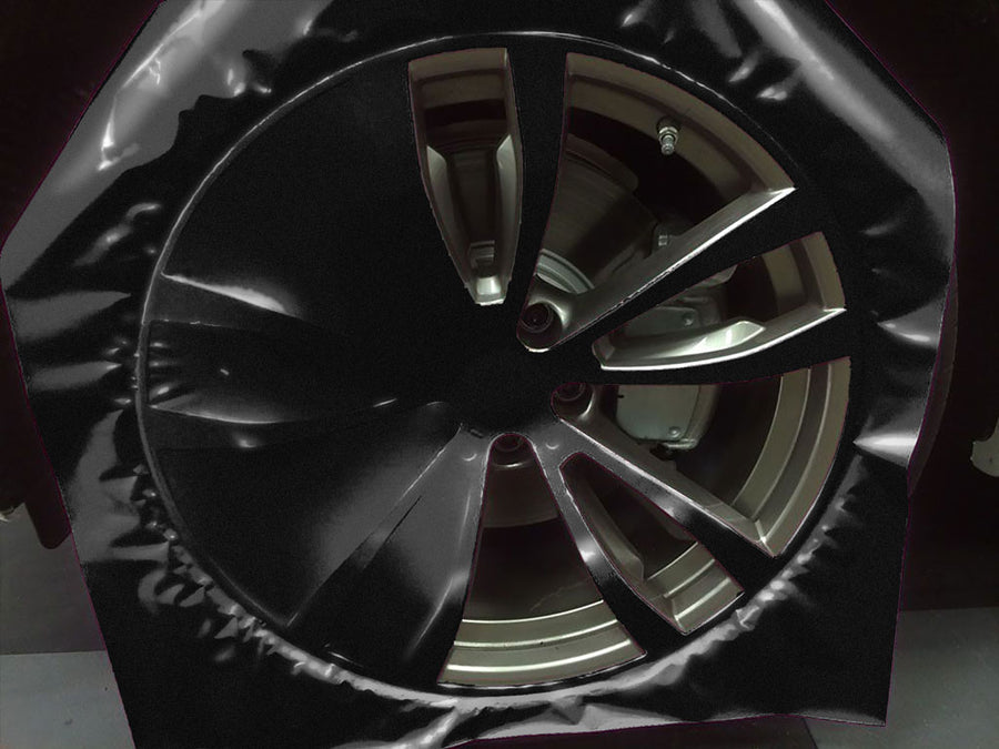 Avery Dennison™ SW900 Gloss Metallic Black Custom Wheel Installation Process