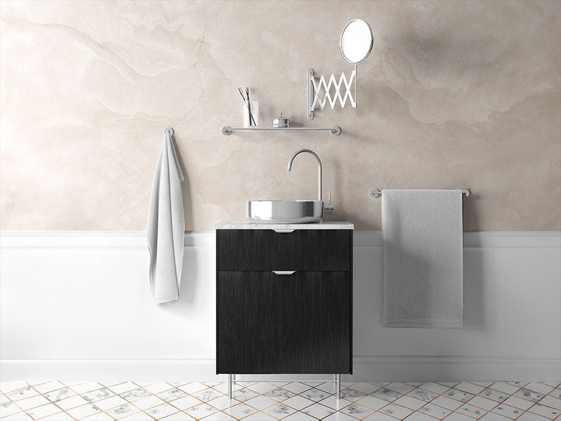 Avery Dennison™ SW900 Brushed Black Bathroom Cabinet Wraps