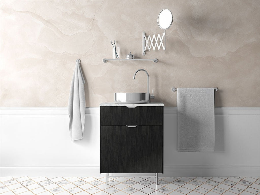 Avery Dennison™ SW900 Brushed Black Bathroom Cabinet Wraps