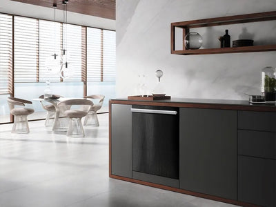 Avery Dennison™ SW900 Brushed Black Wrapped Dishwasher Example