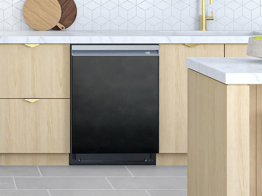 Avery Dennison™ SW900 Carbon Fiber Black Custom Dishwasher Cover