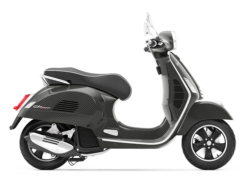 Avery Dennison SW900 Carbon Fiber Black Do-It-Yourself Scooter Wraps