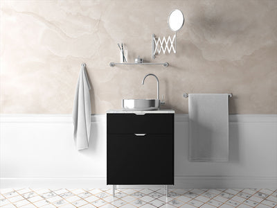 Avery Dennison™ SW900 Satin Black Bathroom Cabinet Wraps