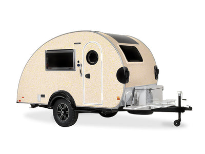 Avery Dennison SW900 Gloss Metallic Sand Sparkle DIY Tear Drop Trailer Wraps