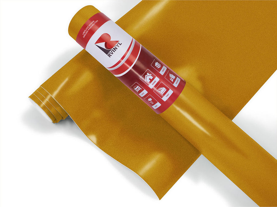 Avery Dennison SW900 Satin Gold Golf Cart Wrap Color Film