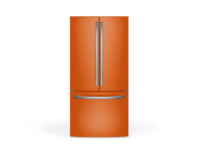 Avery Dennison SW900 Matte Orange DIY Built-In Refrigerator Wraps