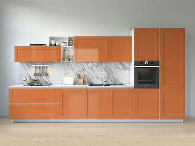 Avery Dennison™ SW900 Matte Orange Kitchen Cabinet Wraps