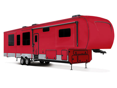 Avery Dennison SW900 Satin Carmine Red Do-It-Yourself 5th Wheel Travel Trailer Wraps