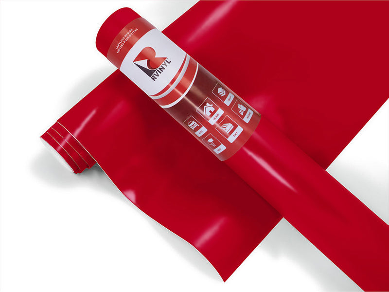 Avery Dennison SW900 Satin Carmine Red Truck Camper Wrap Color Film