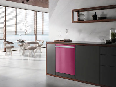 Avery Dennison™ SW900 Matte Metallic Pink Wrapped Dishwasher Example
