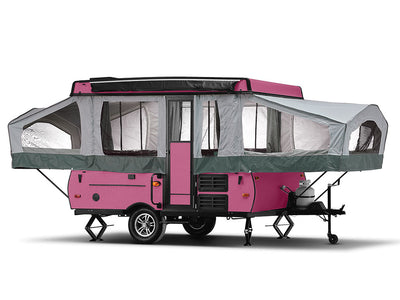 Avery Dennison SW900 Matte Metallic Pink Truck Camper Wraps