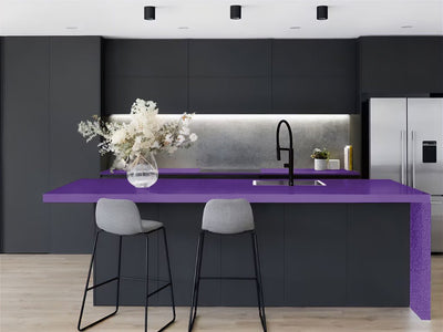 Avery Dennison™ SW900 Matte Metallic Purple Kitchen Countertop Wraps
