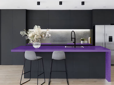 Avery Dennison™ SW900 Satin Purple Metallic Kitchen Countertop Wraps